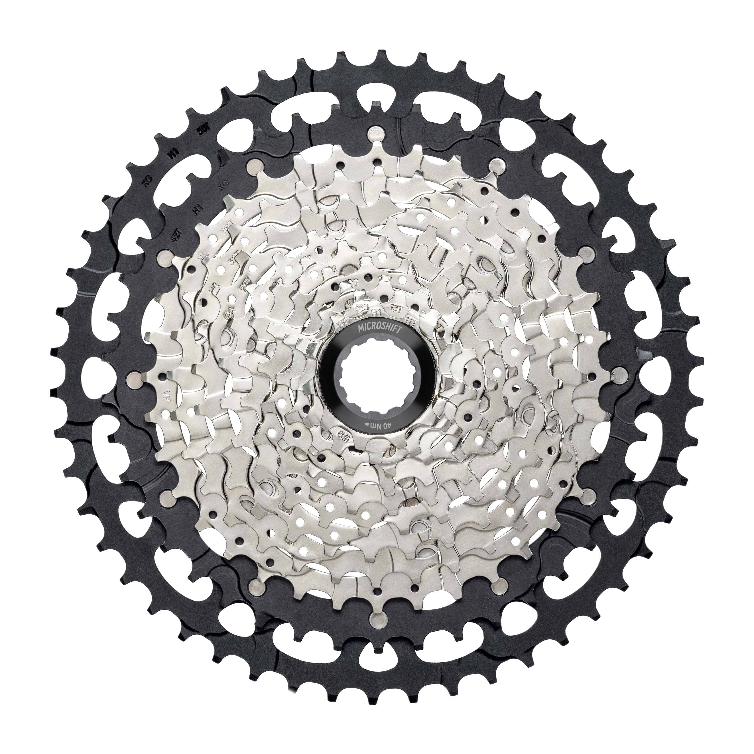 MICRO SHIFT Advent MX G-Series Alloy SpeedRamp Cassette 11 Speed