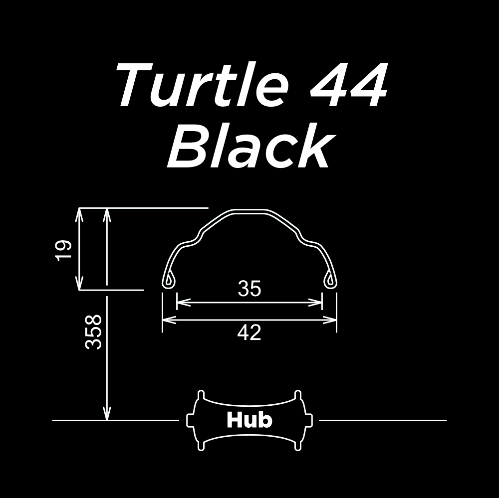 SIMWORKS Turtle 44 Black – SimWorks Online Store