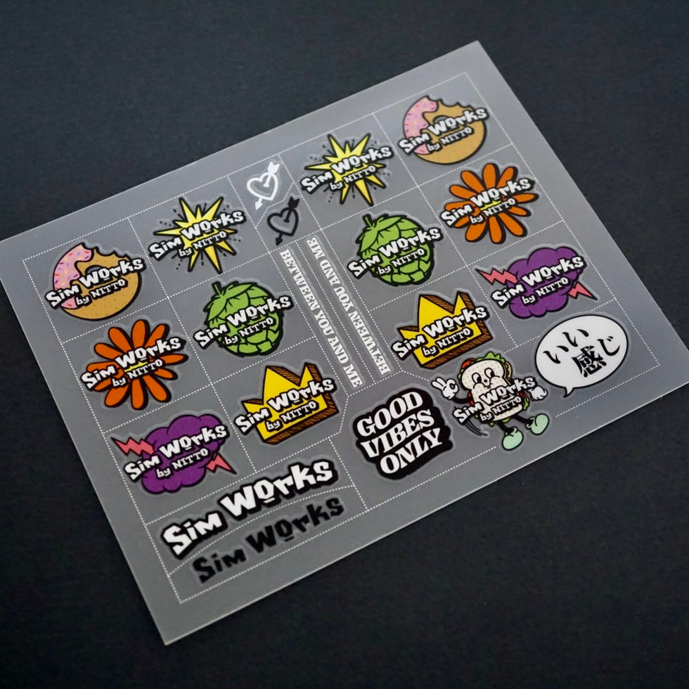 Decals, Stickers & Patches – SimWorks Online Store