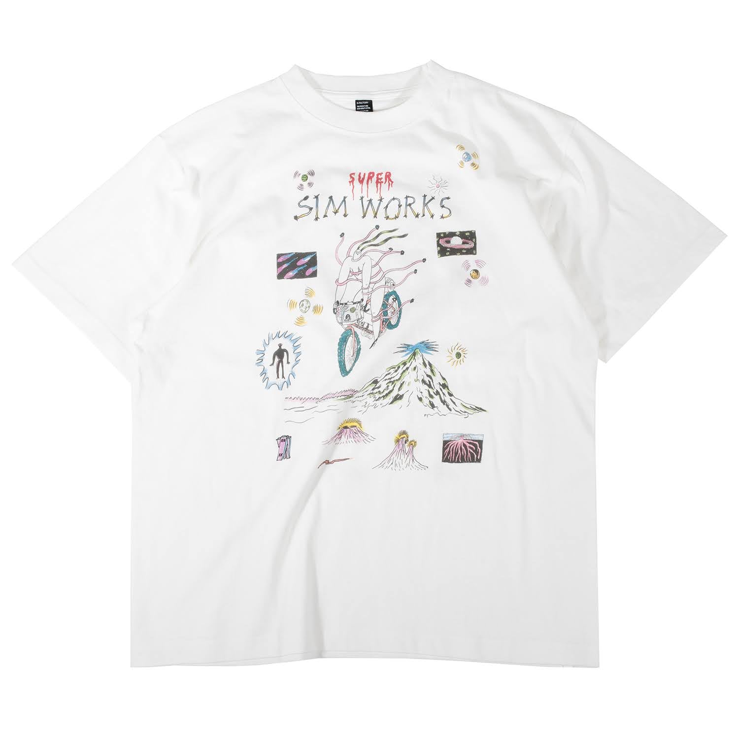 GHOOOST x SIMWORKS Ride Me to the Moon Tee – SimWorks Online Store