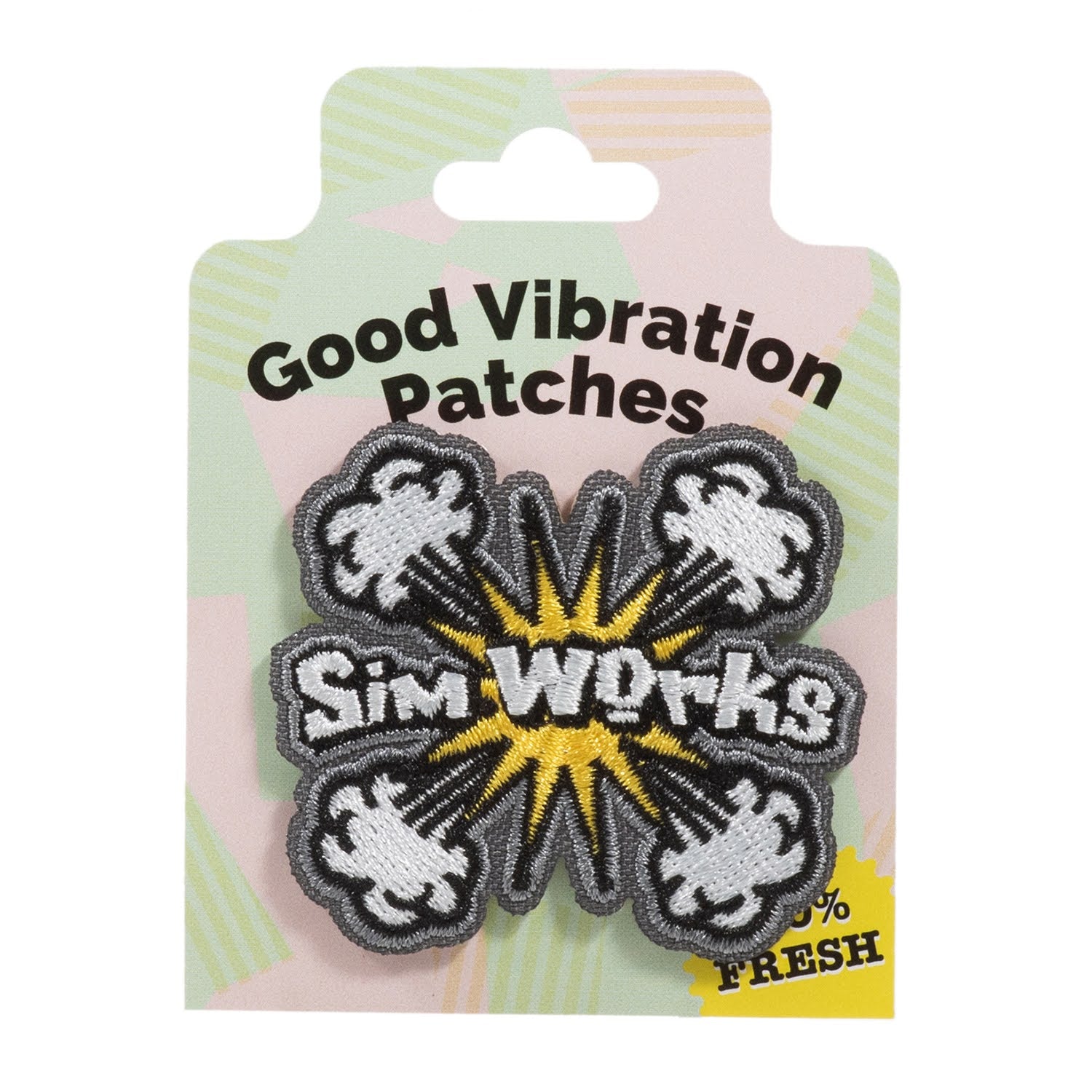 SIMWORKS Good Vibration Patches – SimWorks Online Store