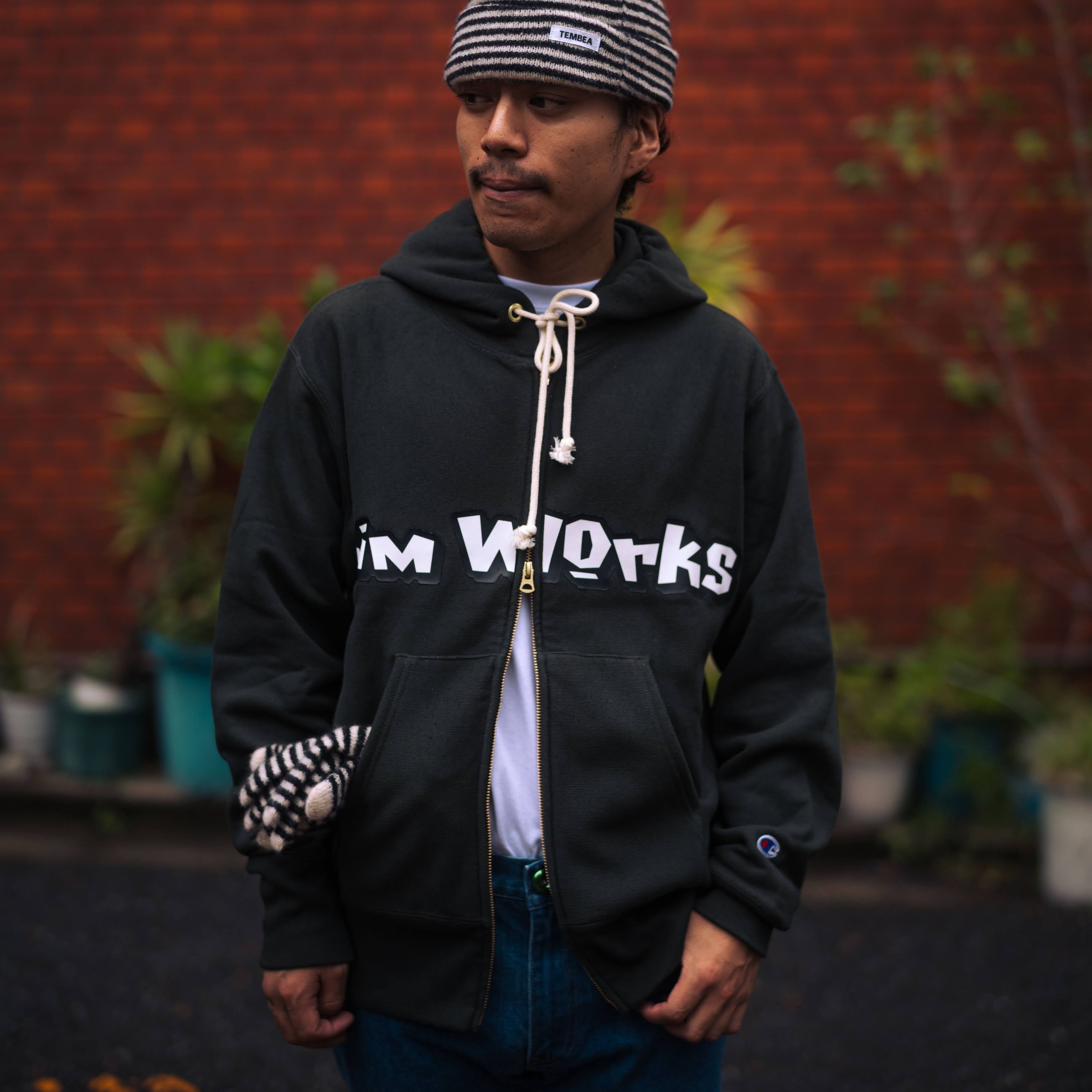 CHAMPION SIMWORKS Logo Zip Hoodie – SimWorks Online Store