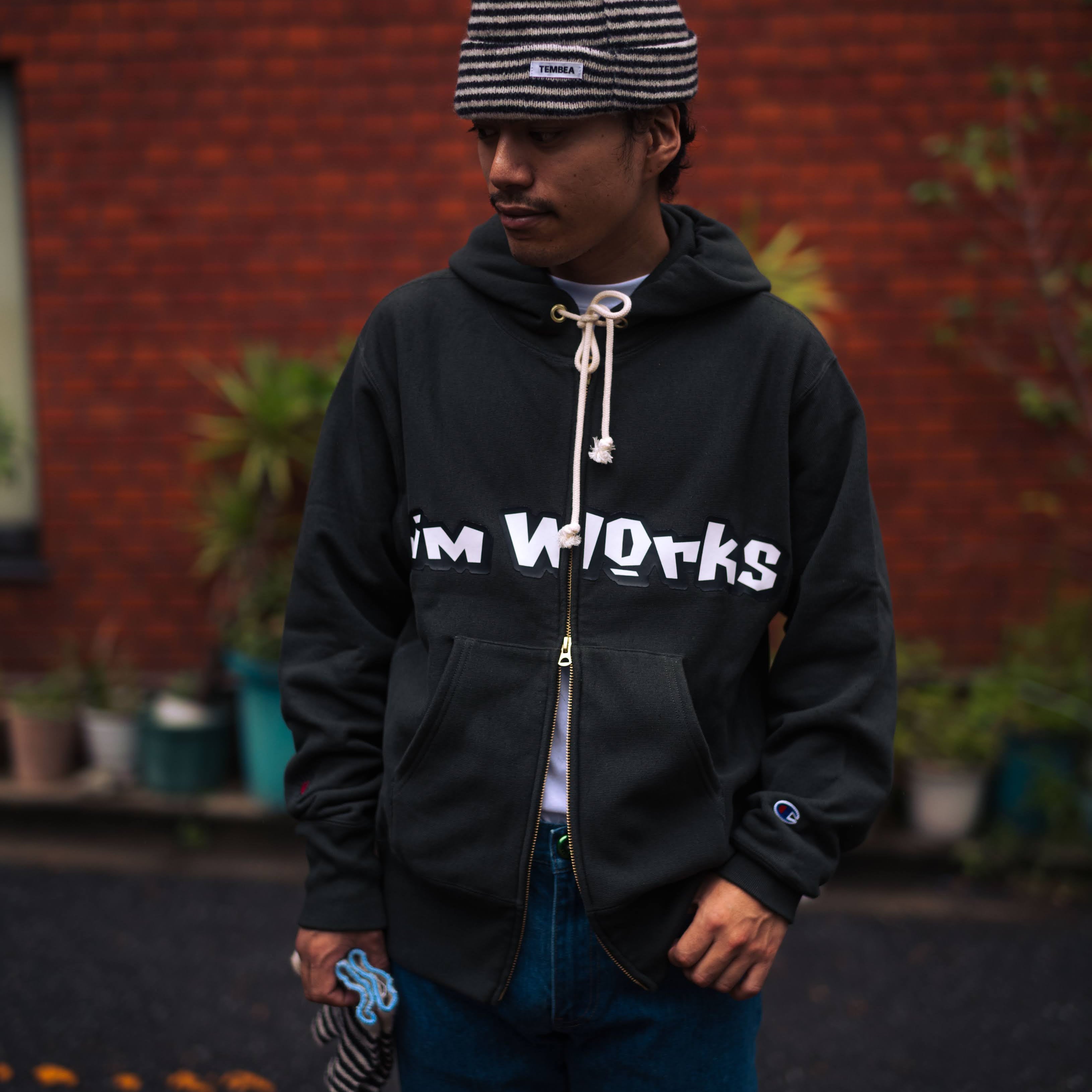 CHAMPION SIMWORKS Logo Zip Hoodie – SimWorks Online Store