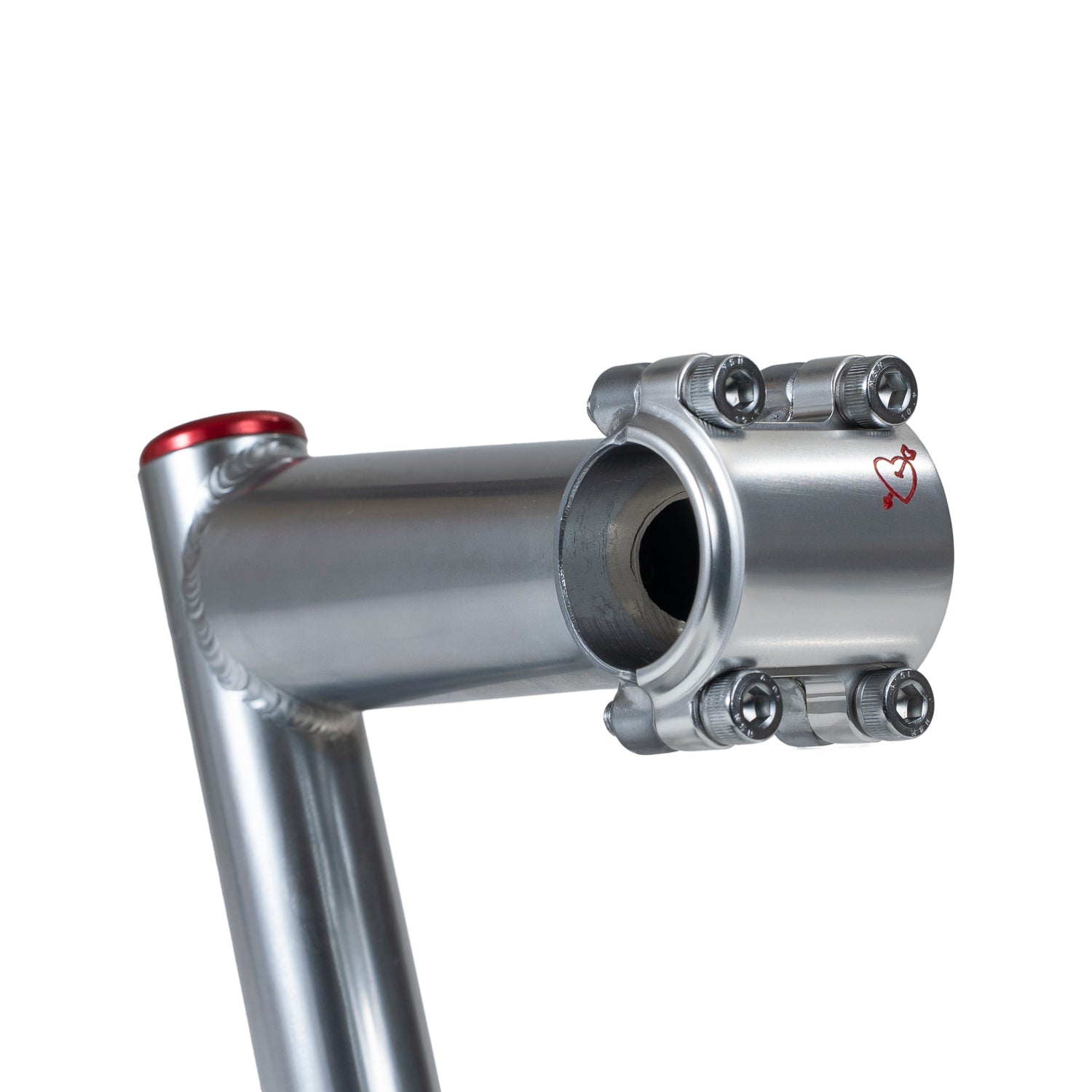 SIMWORKS Gettin' Hungry Stem 4-Bolt Faceplate - Tomato (Red / 26.0