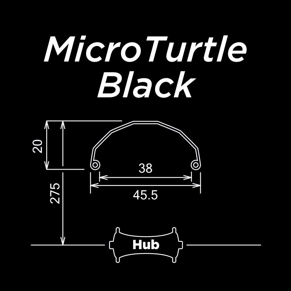 SIMWORKS Micro Turtle Black – SimWorks Online Store