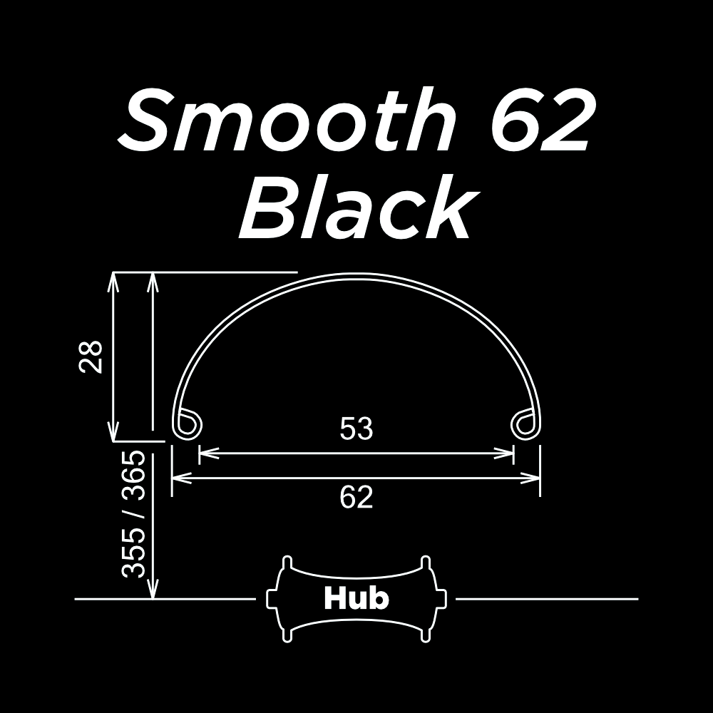 SIMWORKS Smooth 62 Black – SimWorks Online Store