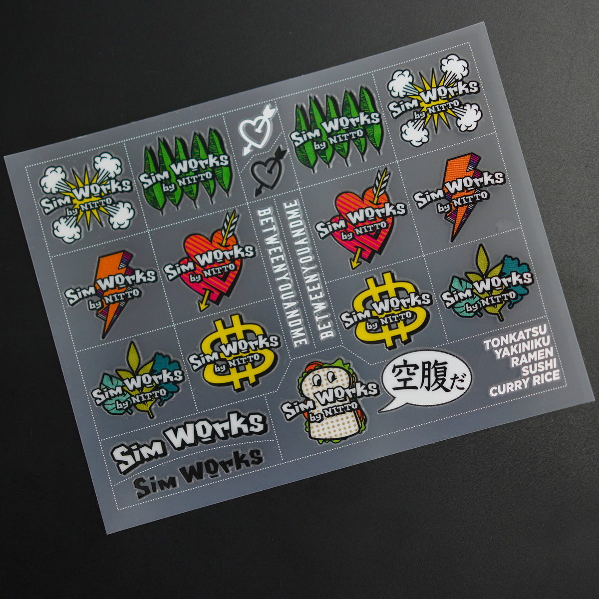 SIMWORKS All-star Decal Kit - 1 – SimWorks Online Store